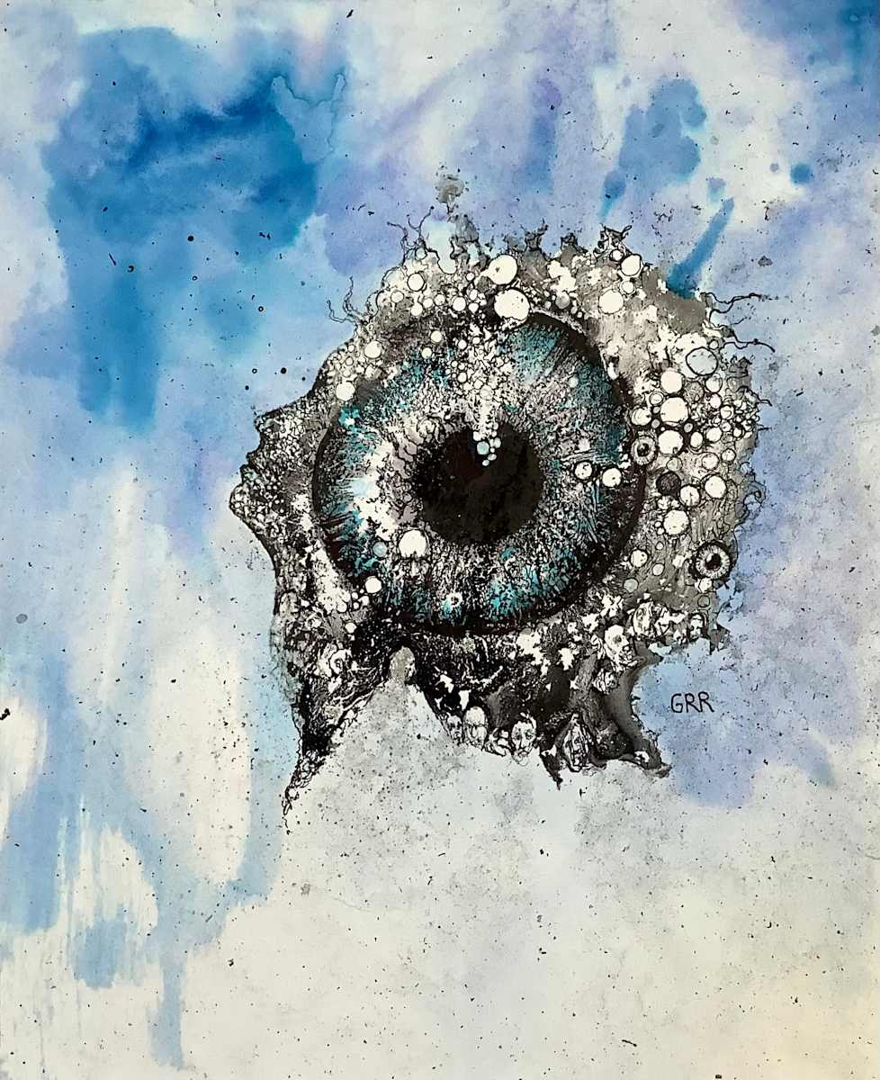 Ink drawIng by Glen Ronald 