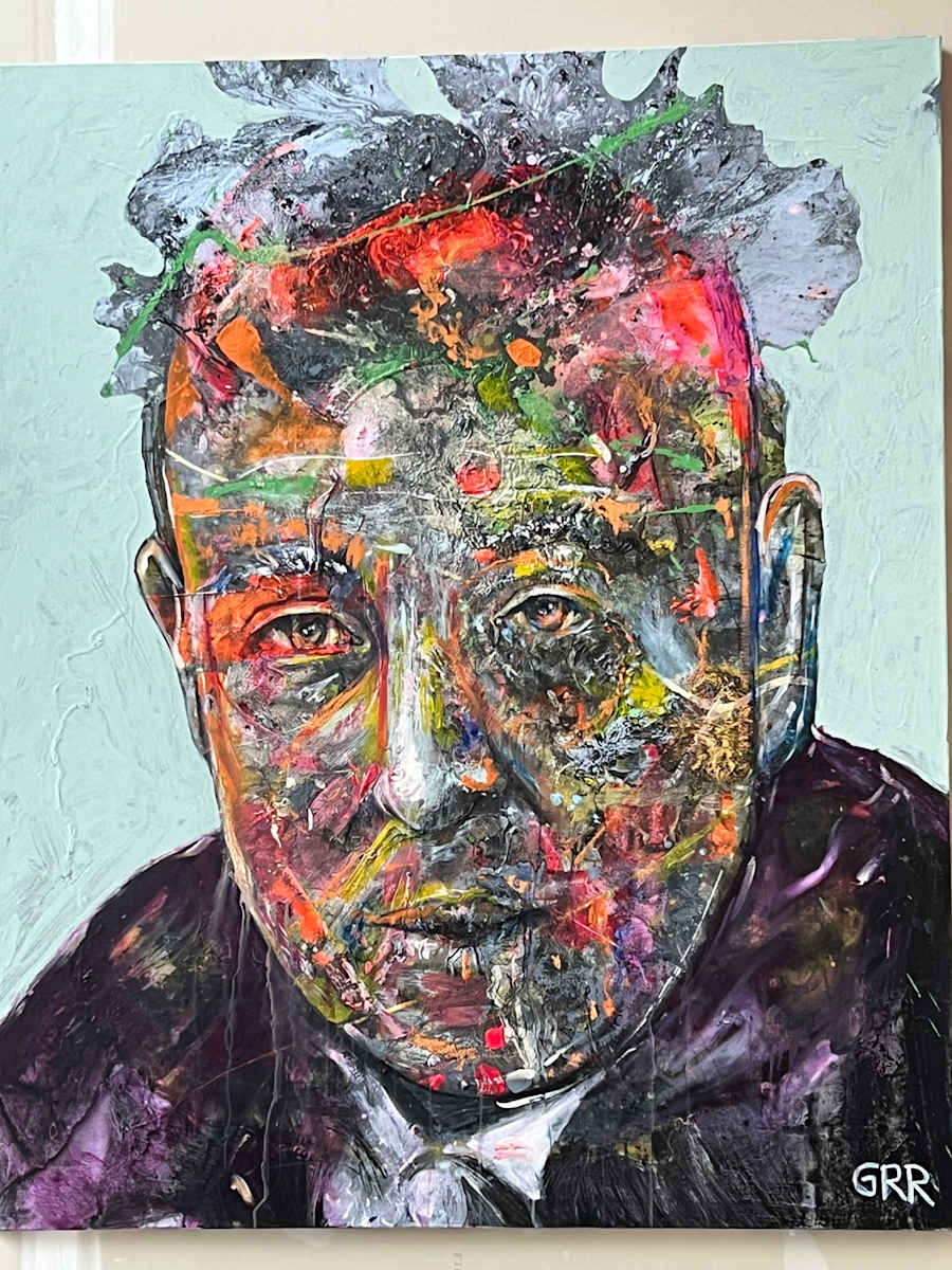 Glen Ronald Artwork — Facing Ourselves portrait paintings Canada by Glen Ronald Artist