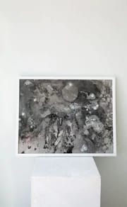 Owl on panel by Glen Ronald 