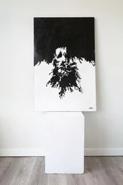 Black and White Abstract 