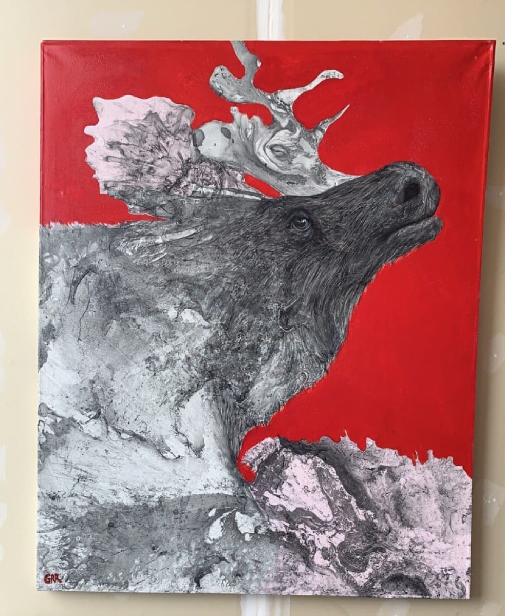 Moose by Glen Ronald, Image 1.