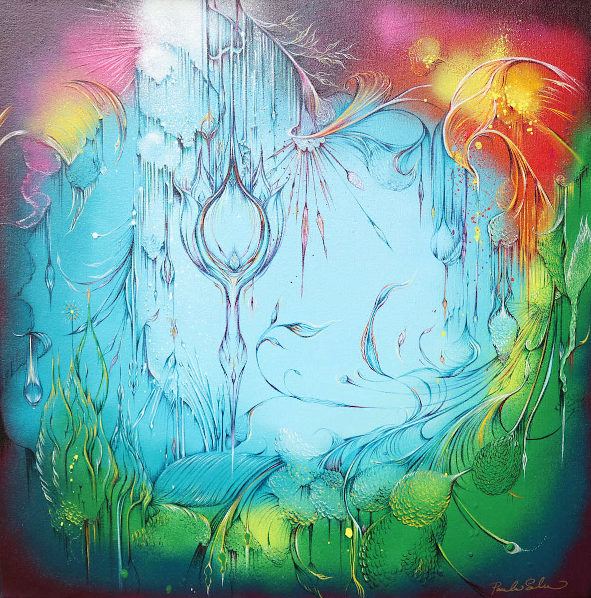 New Hemispheres (Cat#2179-006) by Pamela Sukhum - Infinite Vision Art, Image 2.