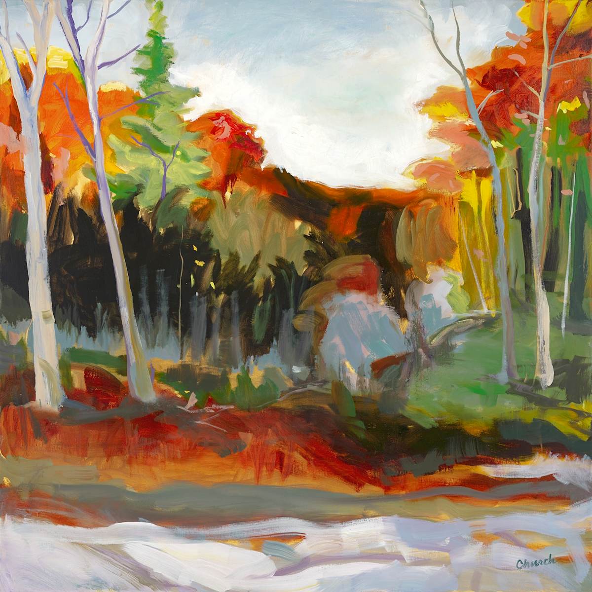 PowderMill Park by Maureen Church 