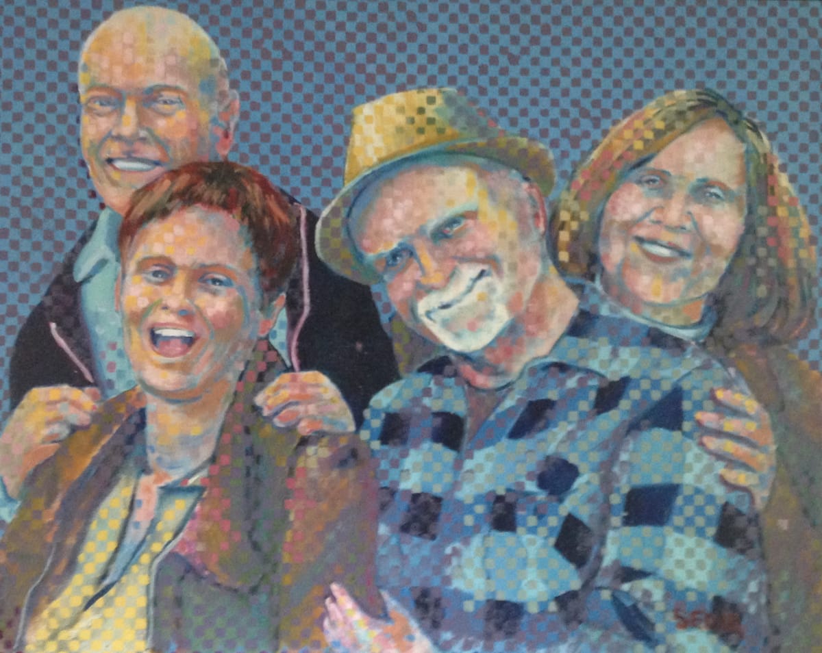 Roy Barber and Family by Scott Sedar 