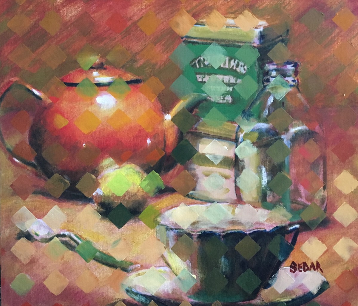 Teapot (Cup of Tea) by Scott Sedar 