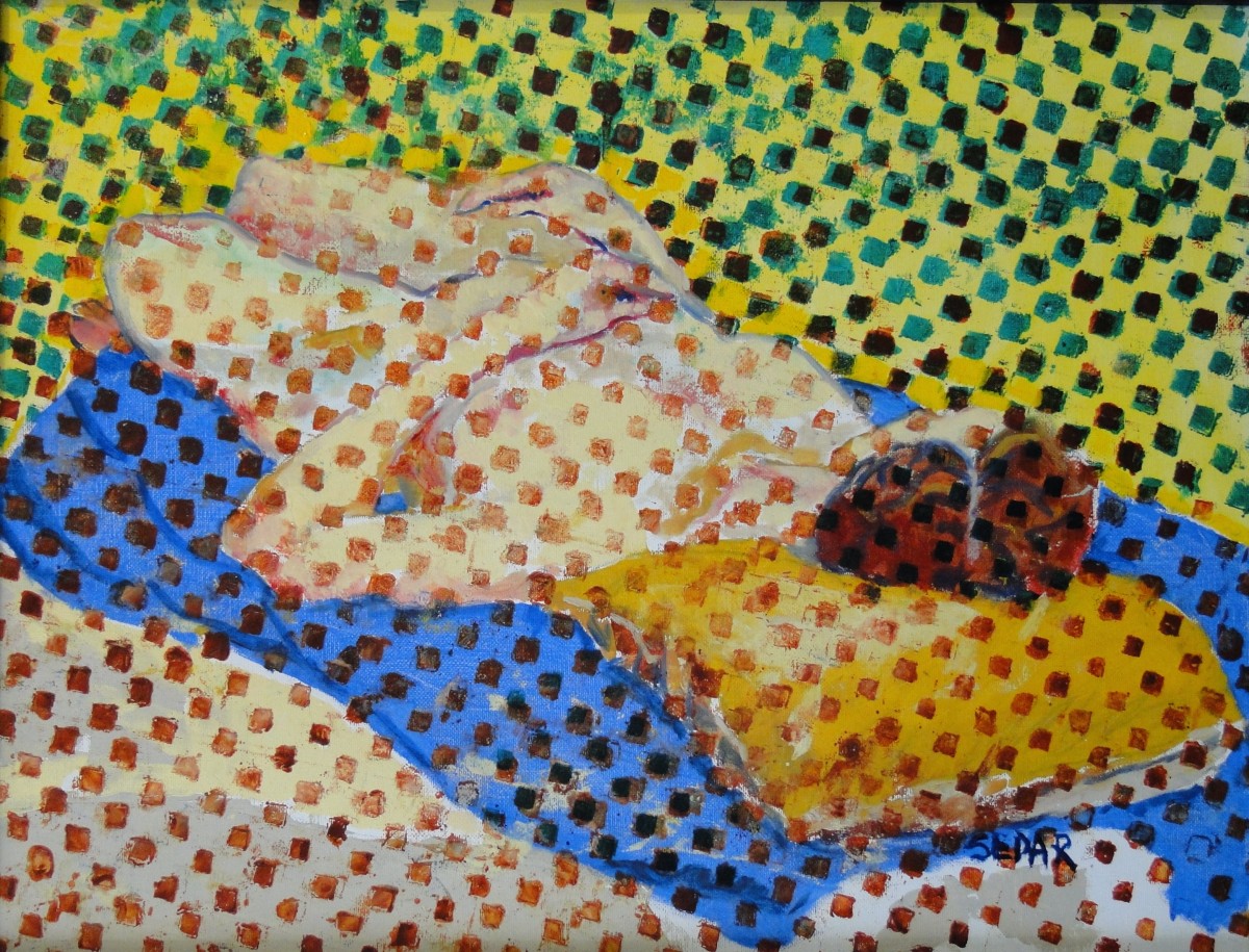 Motion (Yellow Nude) by Scott Sedar 