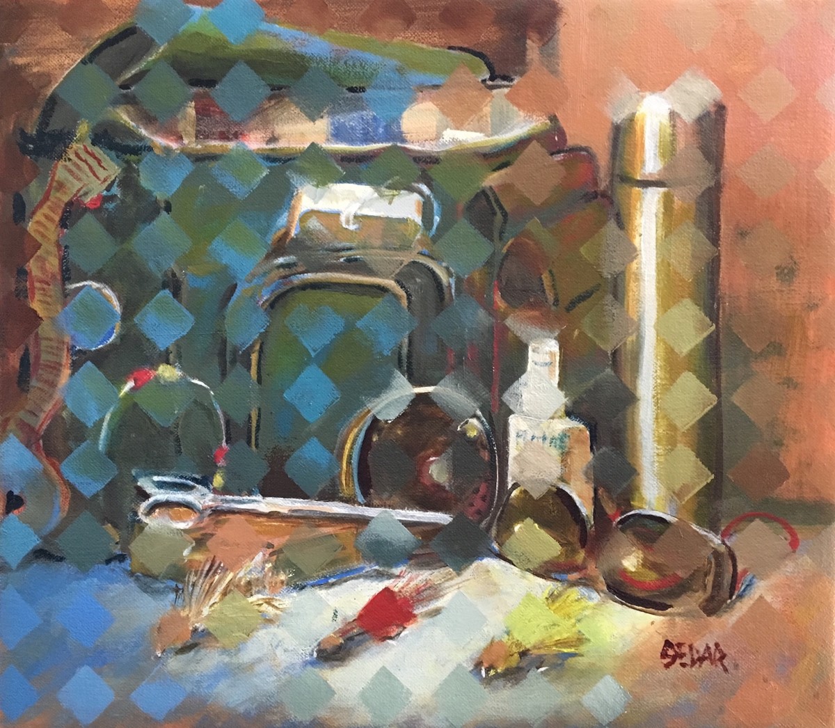 Still Life with Tackle by Scott Sedar 