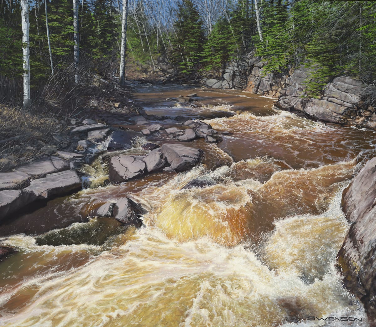 Spring on the Flute Reed by Mark H Swenson  Image: 2024 Minnesota State Fair Fine Arts Award Winner
