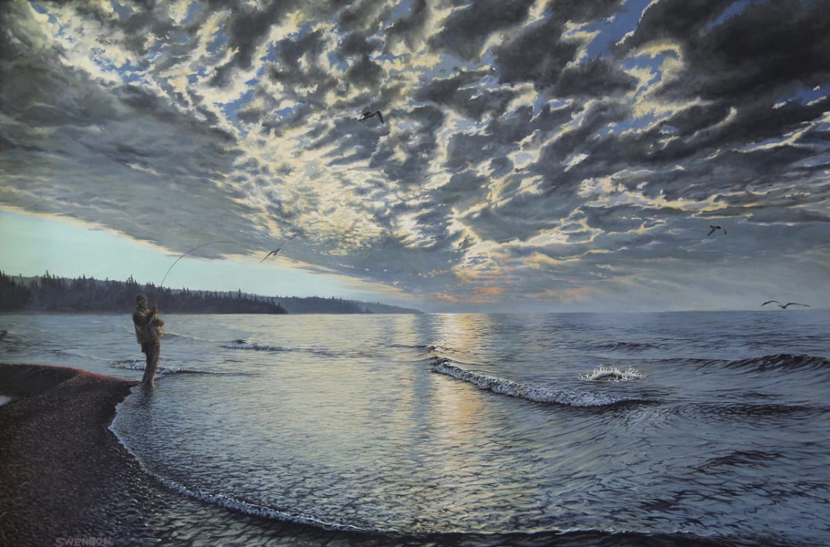 Fisherman's Sunrise by Mark H Swenson 