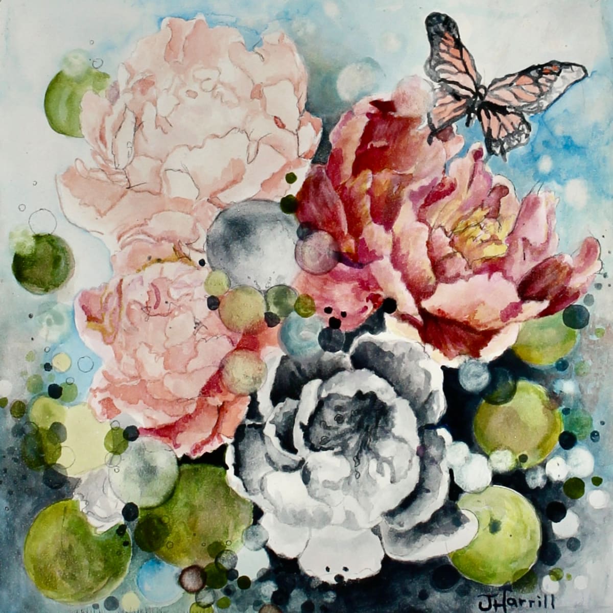 ""Whims of the Wishful Peony" by Joanne Harrill 