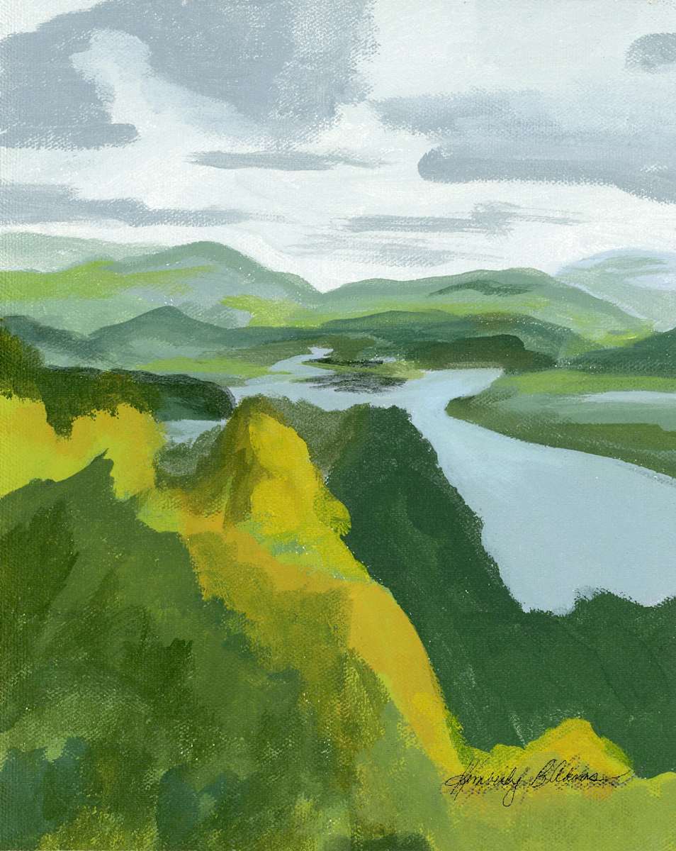 Astoria Column View by Kimberly Adams, Image 1.
