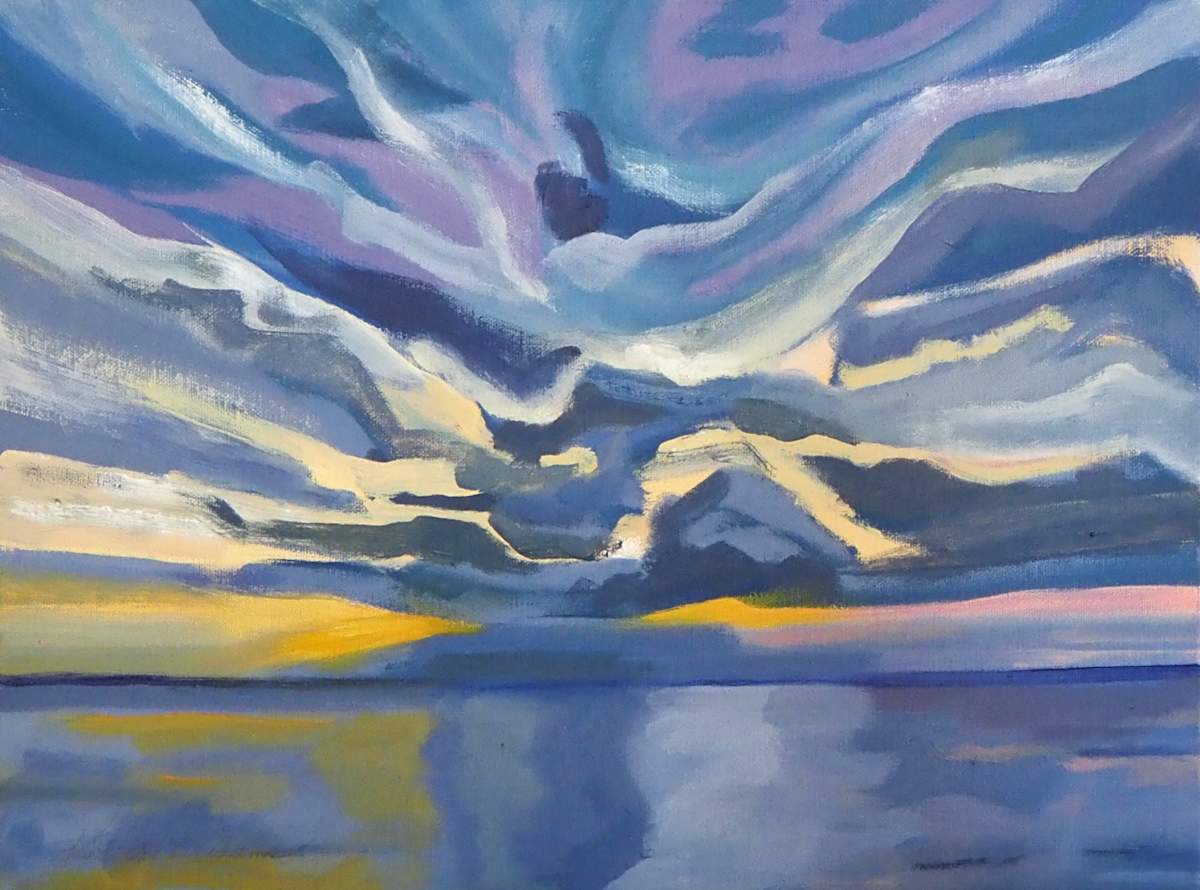 Lakeside Drama by Kimberly Adams 