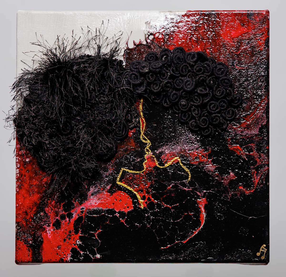 Their First Kiss by Dellis Frank, Image 4.