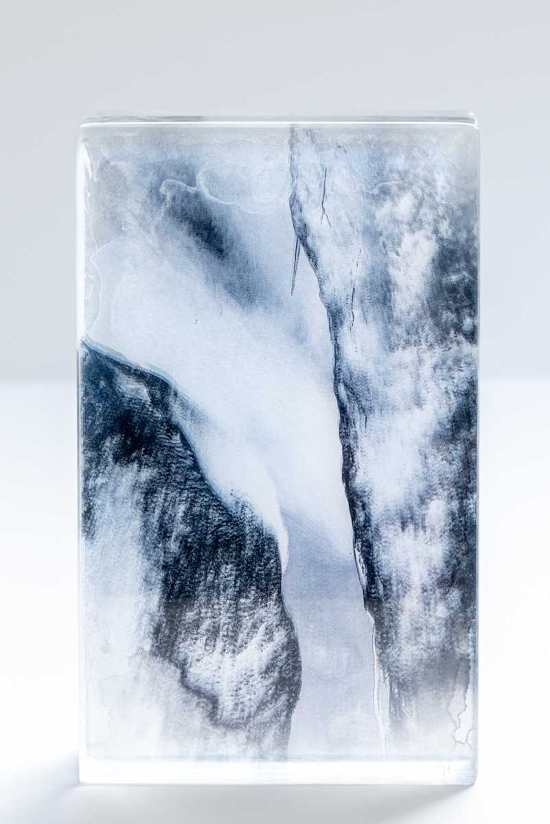 Glacier #5 / Unique piece by Margaret Lansink 