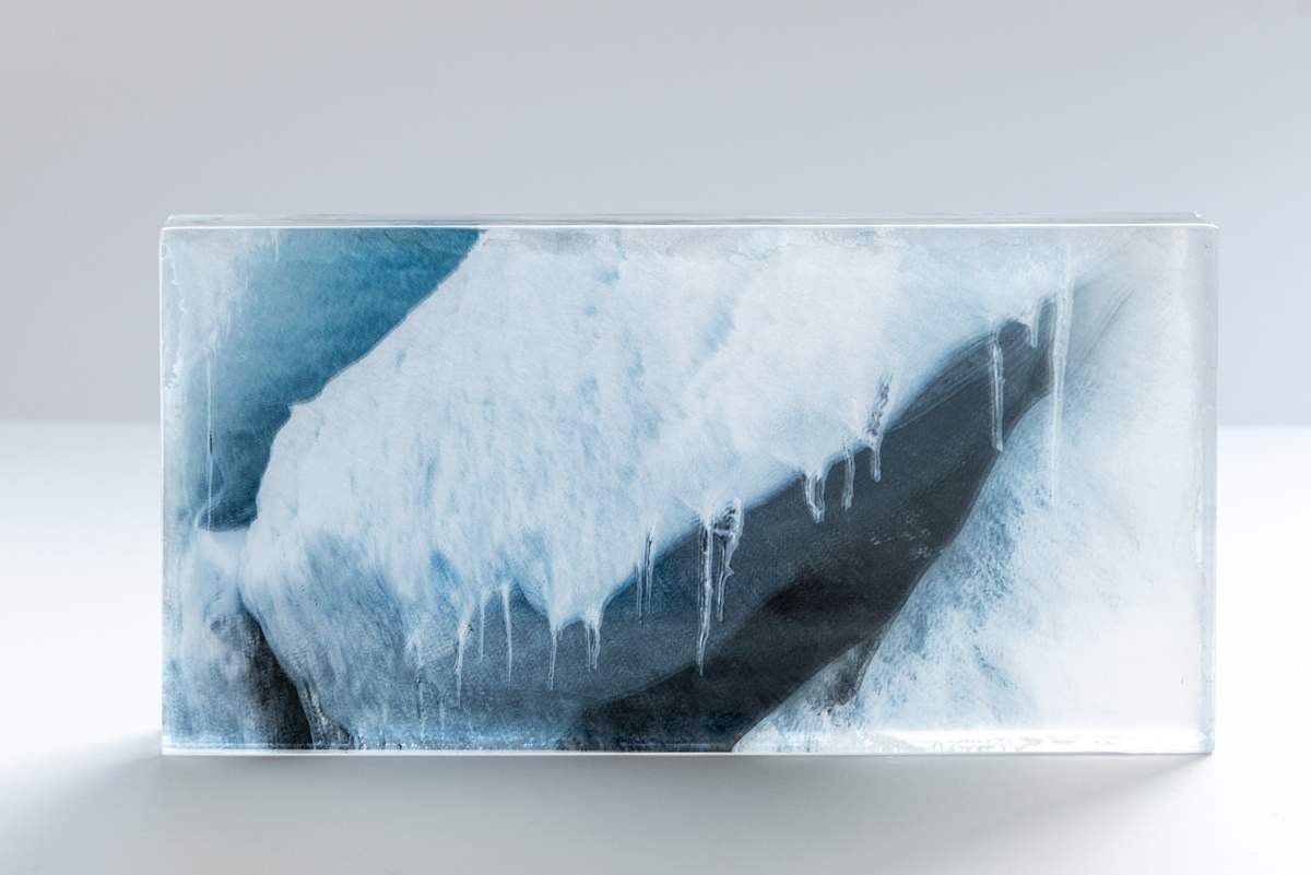 Glacier #3 / Unique piece by Margaret Lansink 