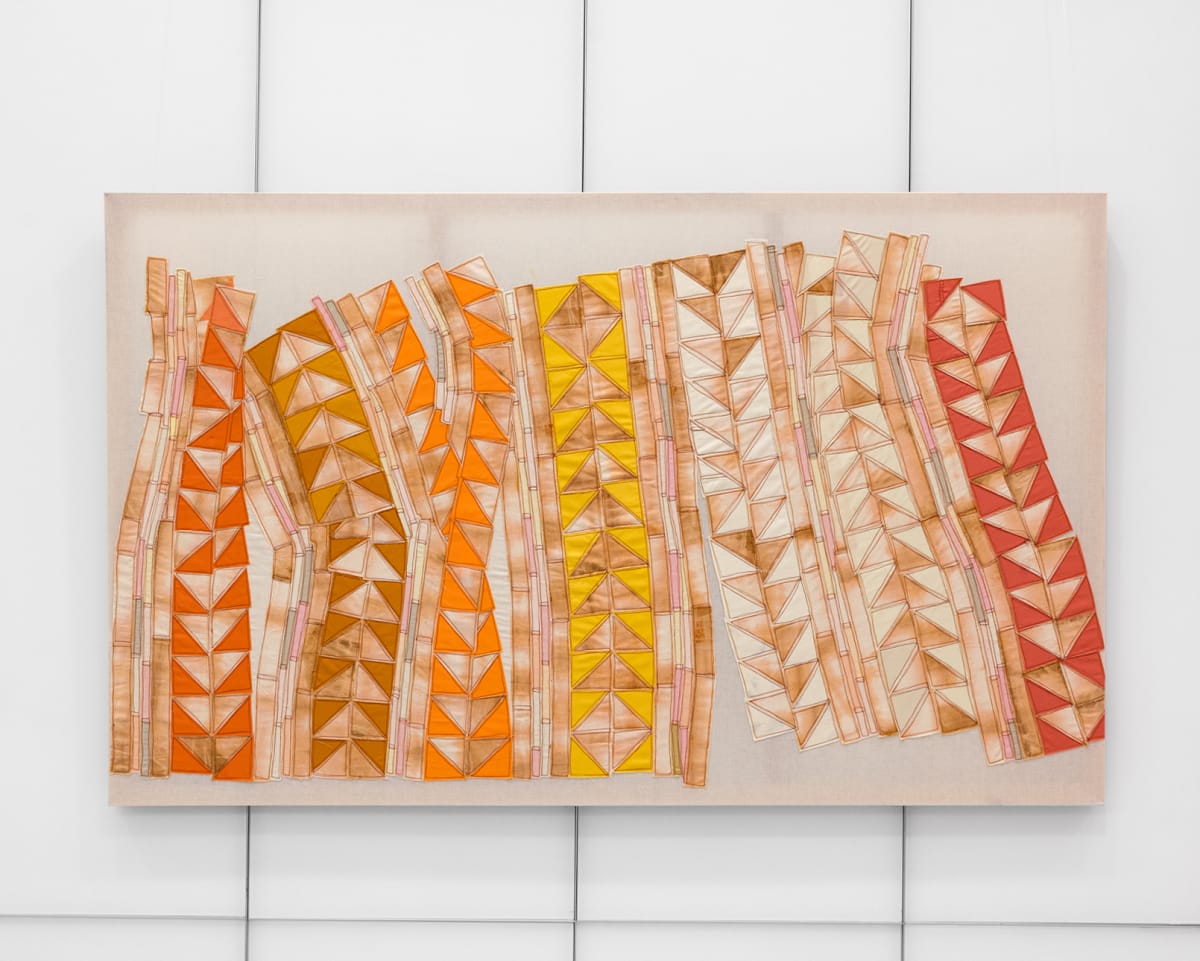 Pieced Landscape 20 by Regina Durante Jestrow  Image: Image by Pedro Wazzan