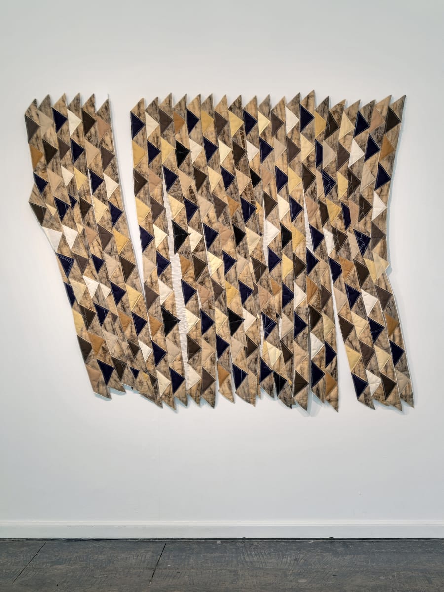 Pieced Landscape 8 by Regina Durante Jestrow 