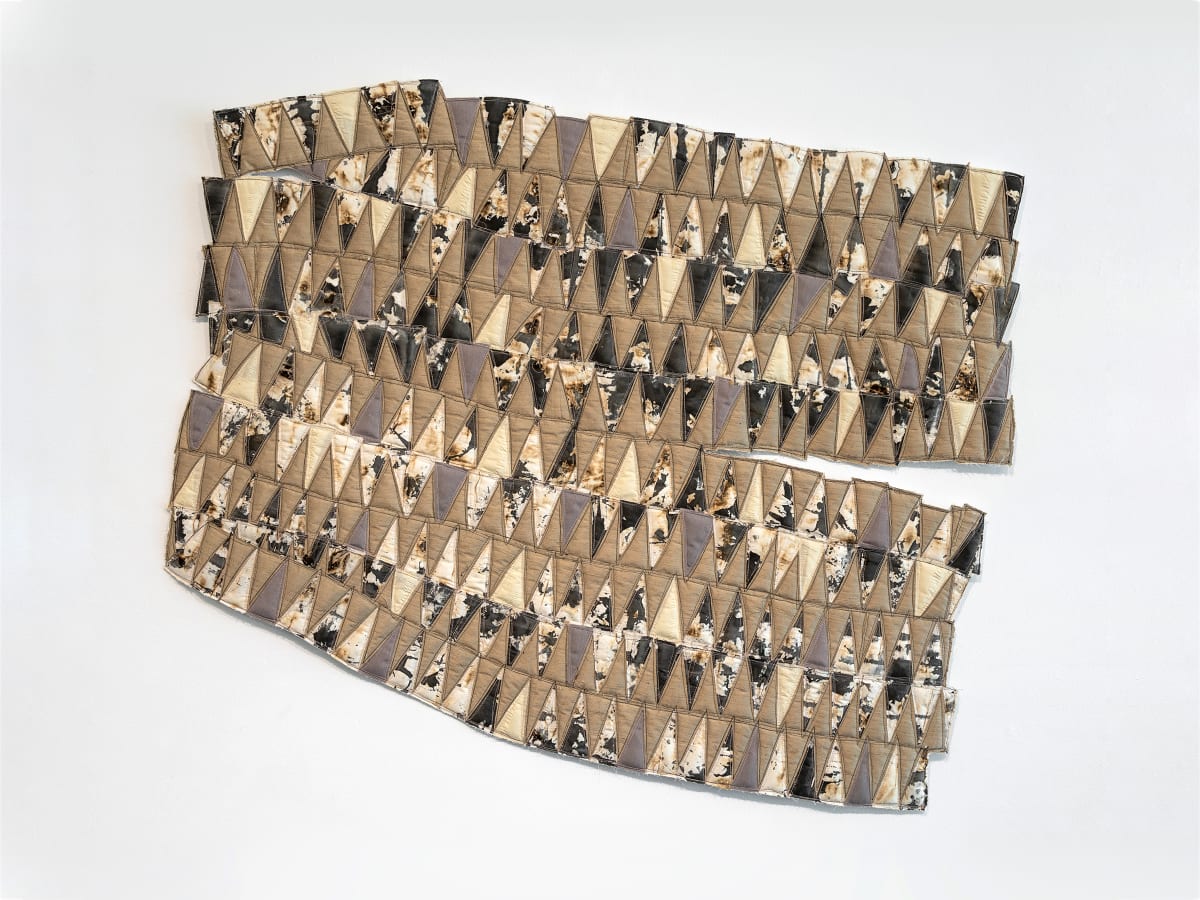 Pieced Landscape 17 by Regina Durante Jestrow 