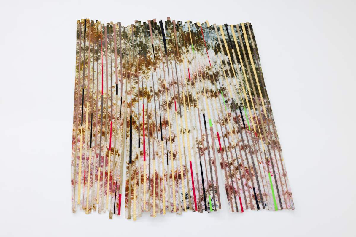 Pieced Landscape 53 String 9 by Regina Durante Jestrow 
