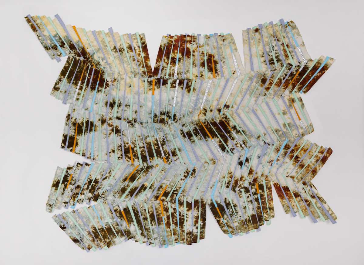 Pieced Landscape  63 by Regina Durante Jestrow, Image 2.