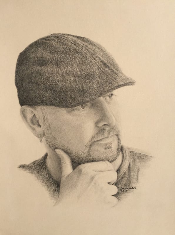 Self-Portrait by John Wegner, Image 1.