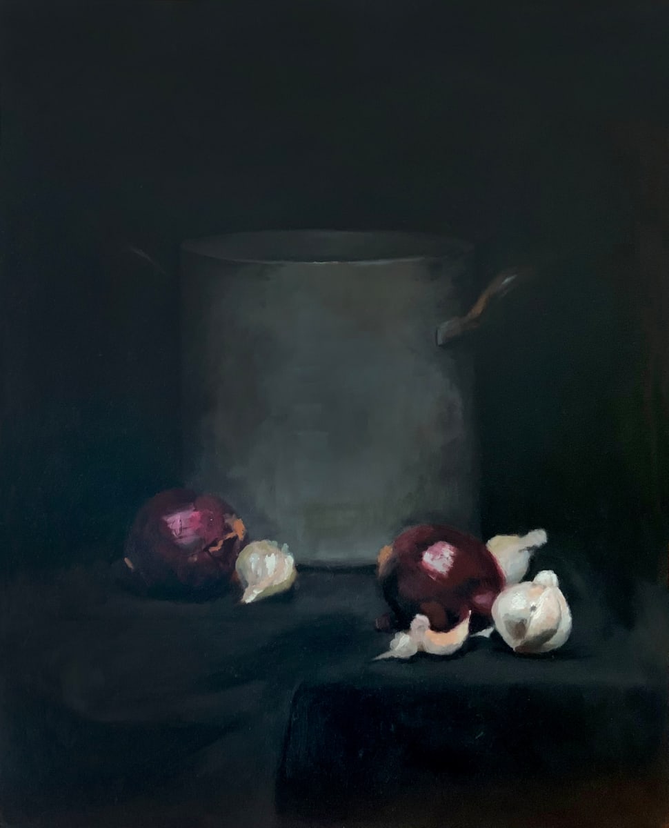 Garlic and Onions by John Wegner 