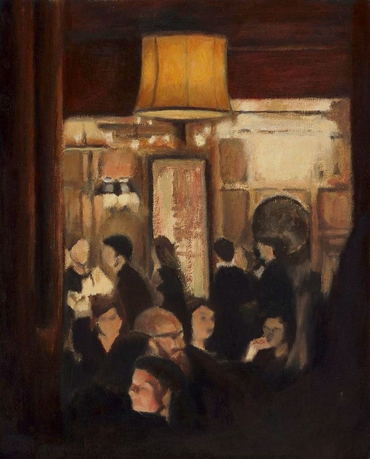 Aster Café, New Year's Eve by John Wegner 