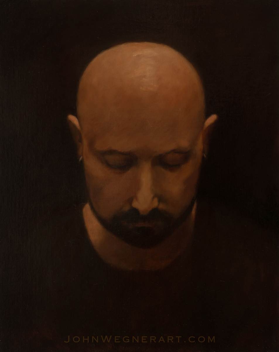Self-portrait by John Wegner 