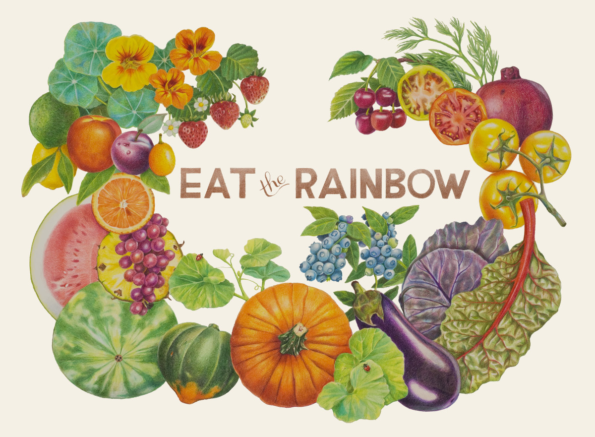 Eat the Rainbow by Joan Chamberlain 