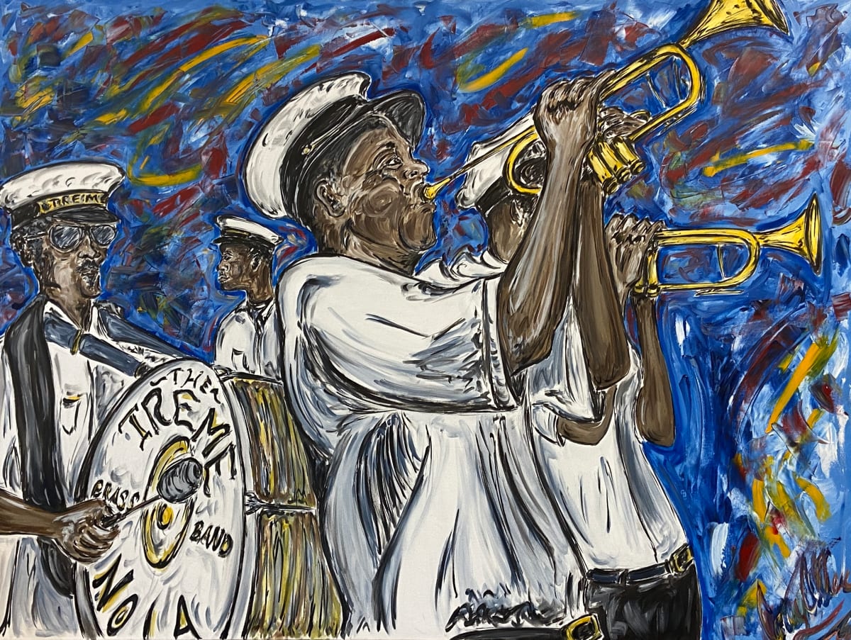 Treme Brass Band #2 by Corey Allen 