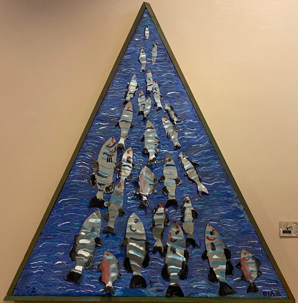The Silvery Fish Swam Up the Stream by Douglas M. Brewster 