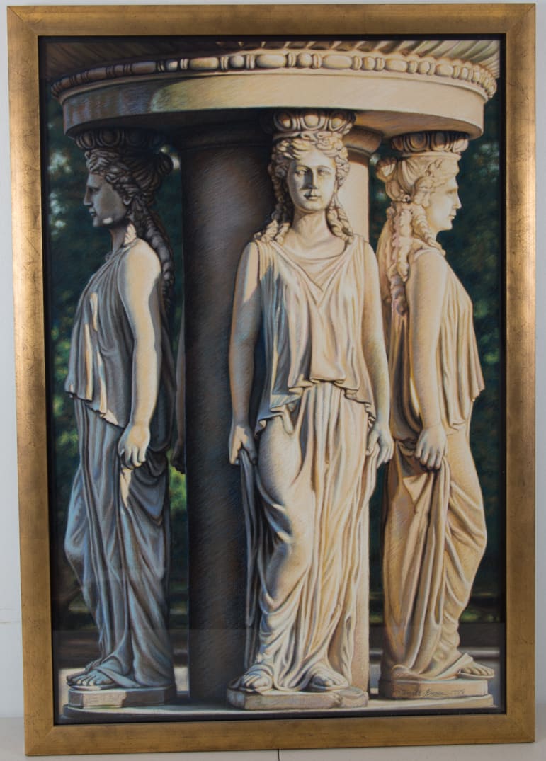 Caryatids - Audubon Zoo by Darrell Brown 