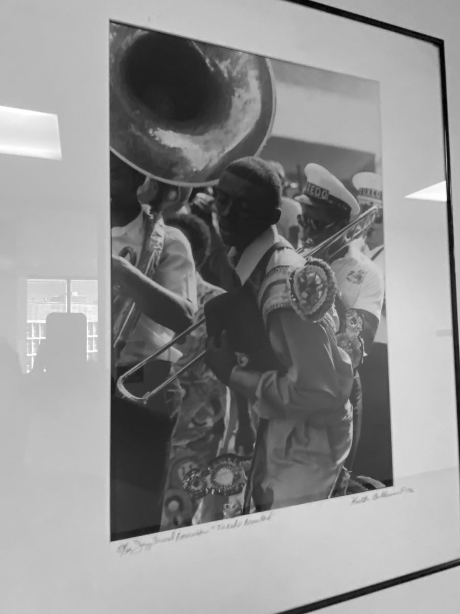 The Spirit of The Music Culture of New Orleans #3 by Keith Calhoun  Image: Jazz Funeral Procession