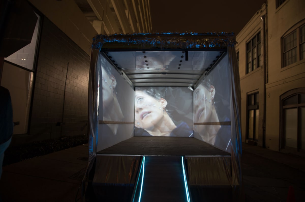 Crystal Radio by Cristina Molina  Image: Christina Molina, LUNA Fête, 2016