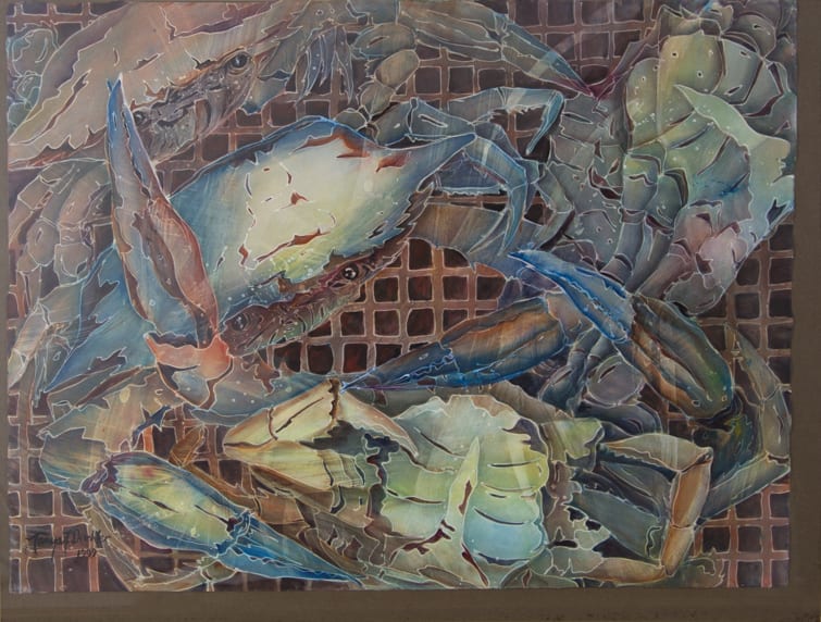 Blue Point Crabs by Tanya Firmin Dischler 