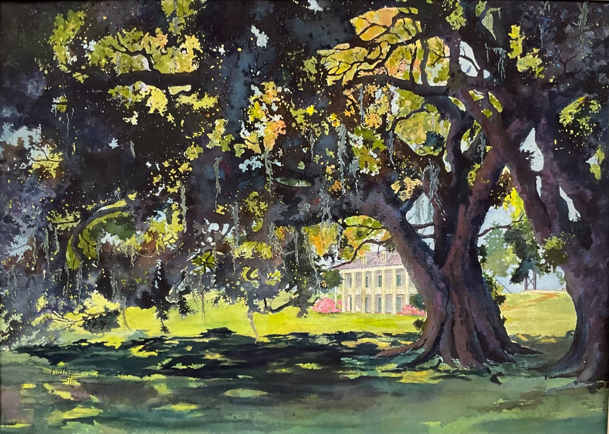 Beauregard Home at Chalmette by Kathy Miller Stone 