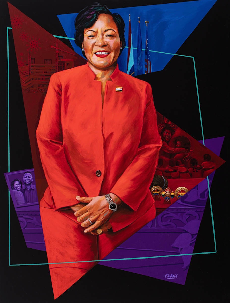 Mayor LaToya Cantrell Portrait by Courtney "Ceaux" Buckley, Image 1.