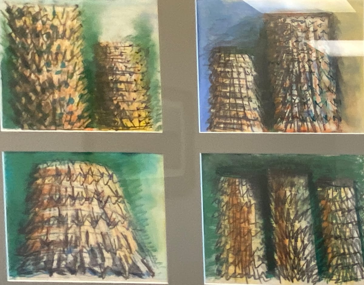 Studies for Rain Towers by Helen Escobedo 