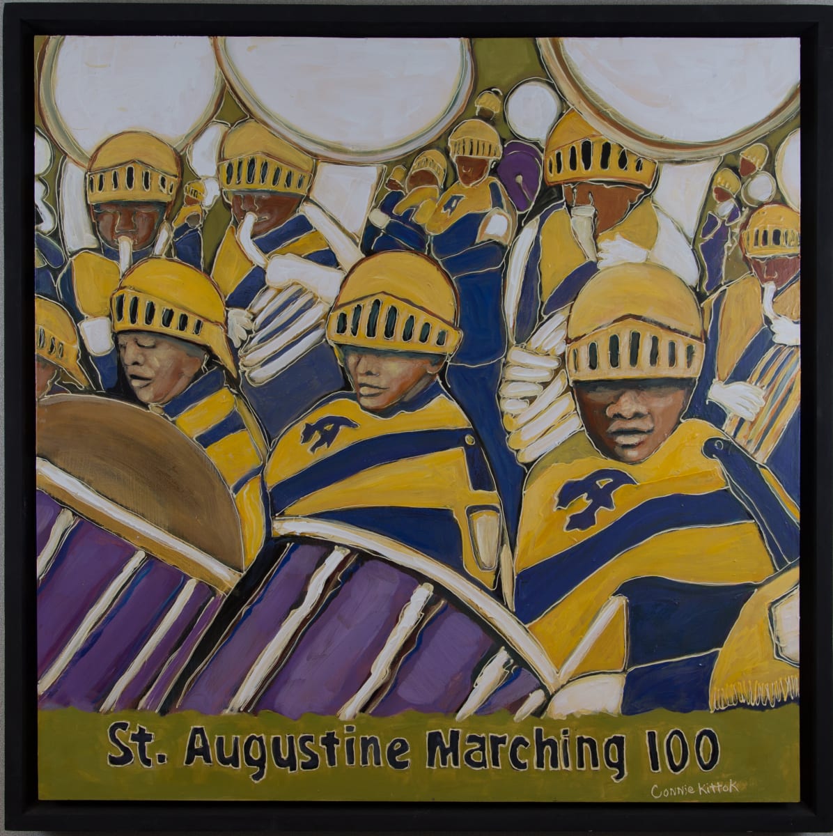 St. Augustine Marching 100 by Connie Kittok 