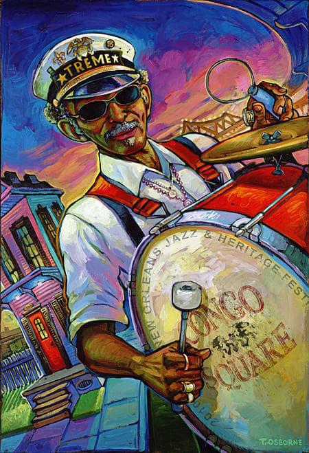 Say Uncle, New Orleans Jazz and Heritage Festival Congo Square by Terrance Osborne 