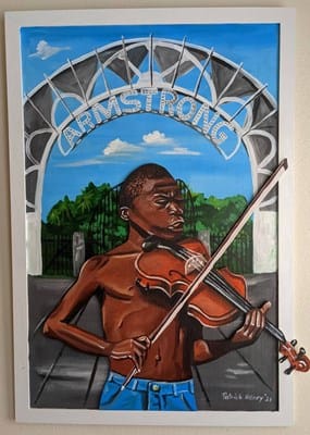 Hot Day at Armstrong by Patrick Henry, Image 1.