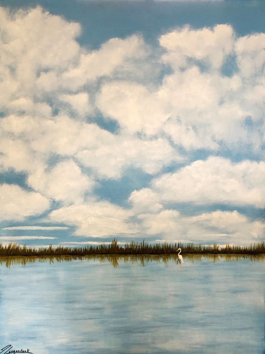 Quiet Marsh by Darlene Langendock 