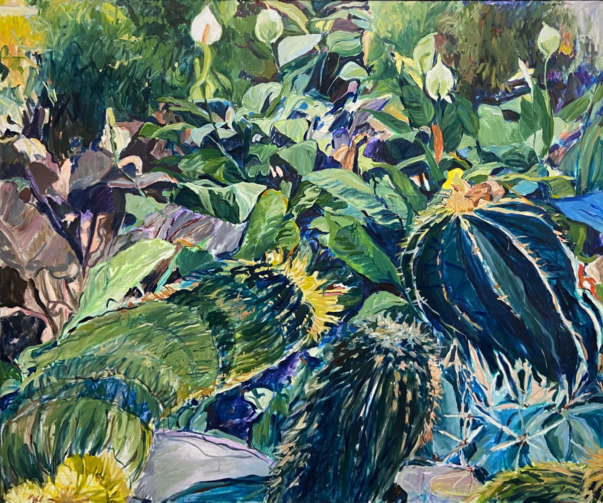 Garden Scene by Pam Sills 