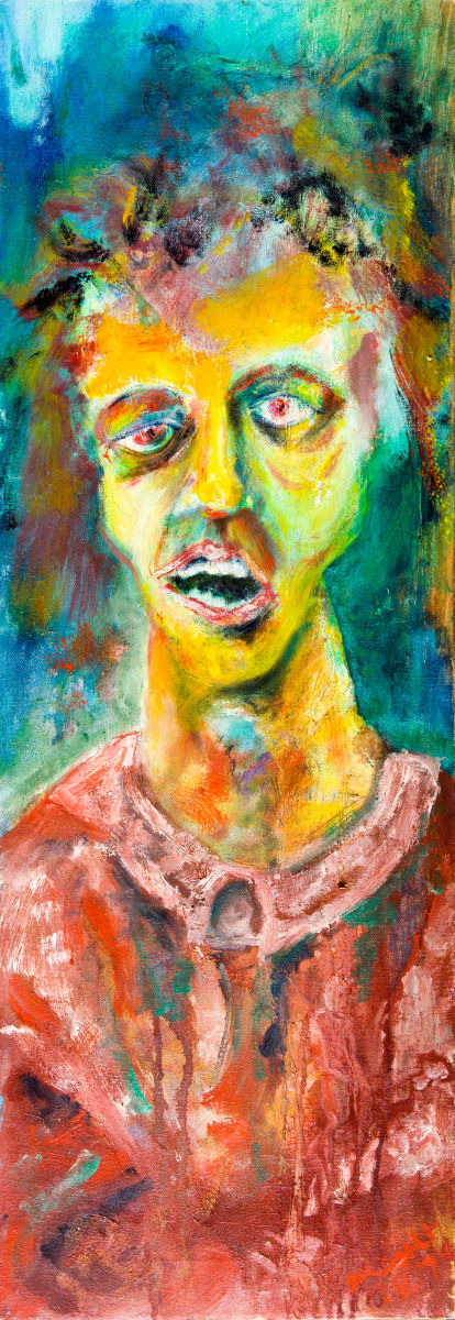 Self Portrait (Burning Shaman) by Jonathan Herbert 