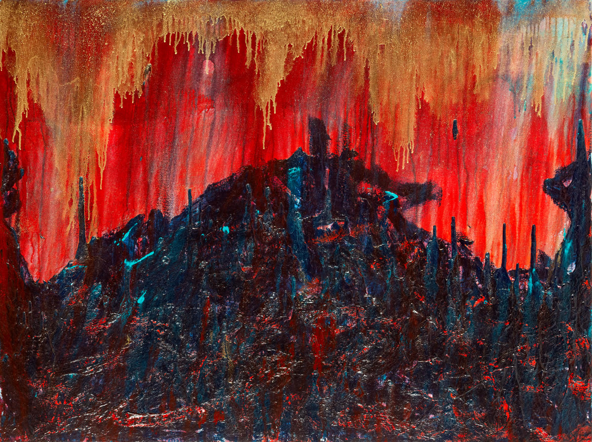 Aftermath (A 9.11 Painting) by Jonathan Herbert 
