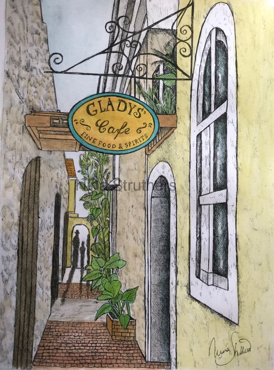 Gladys Cafe • Charlotte Amalie • St Thomas • Virgin Islands by Ingrid