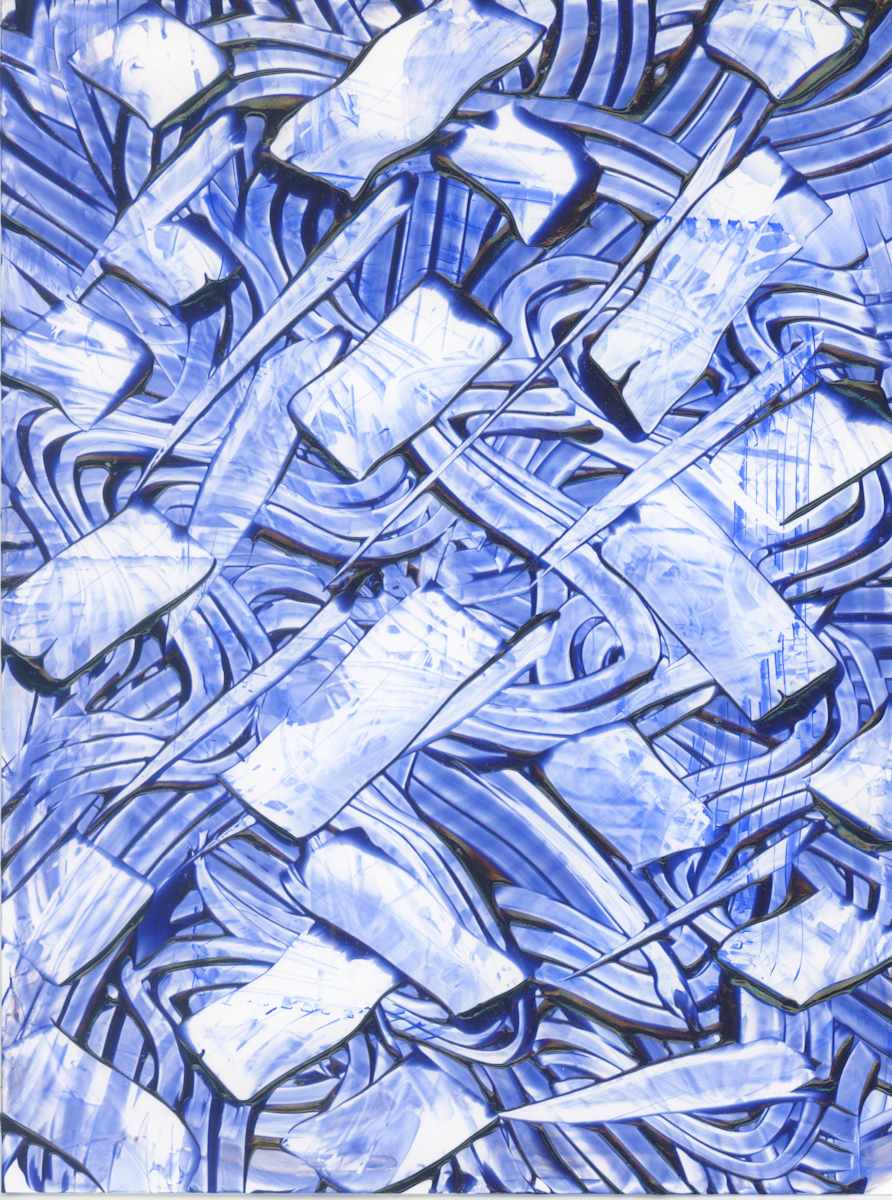 Denim Dance by Phoebe Bradbury  Image: The particular color of blue reminds me of faded jeans - 