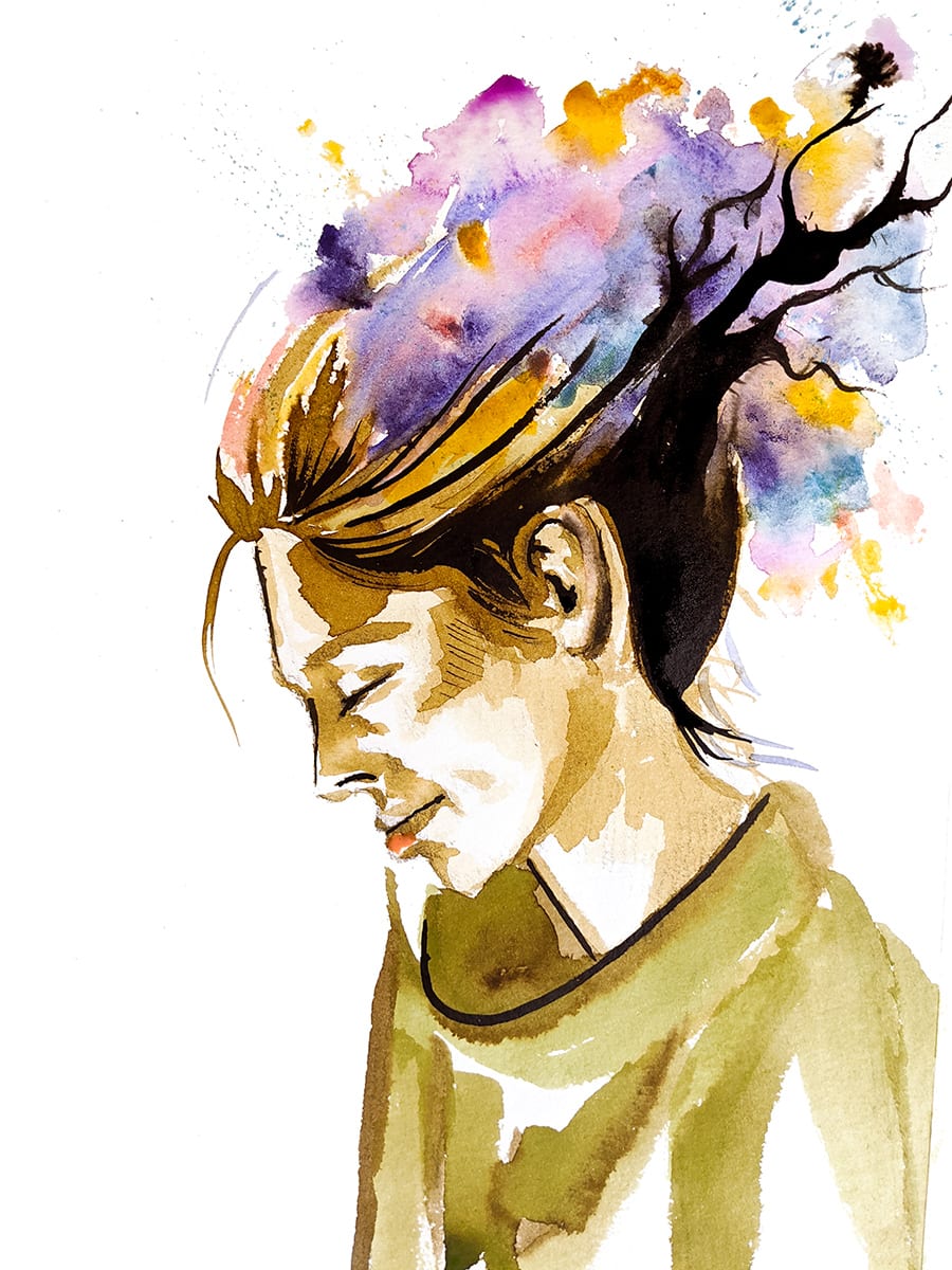 Her Vibrant Creative Brilliant Brain, Image 1.