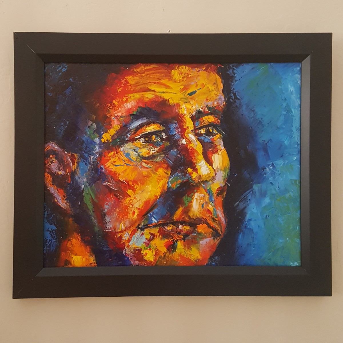 Old Man in Candlelight by Becca Fox, Image 1.
