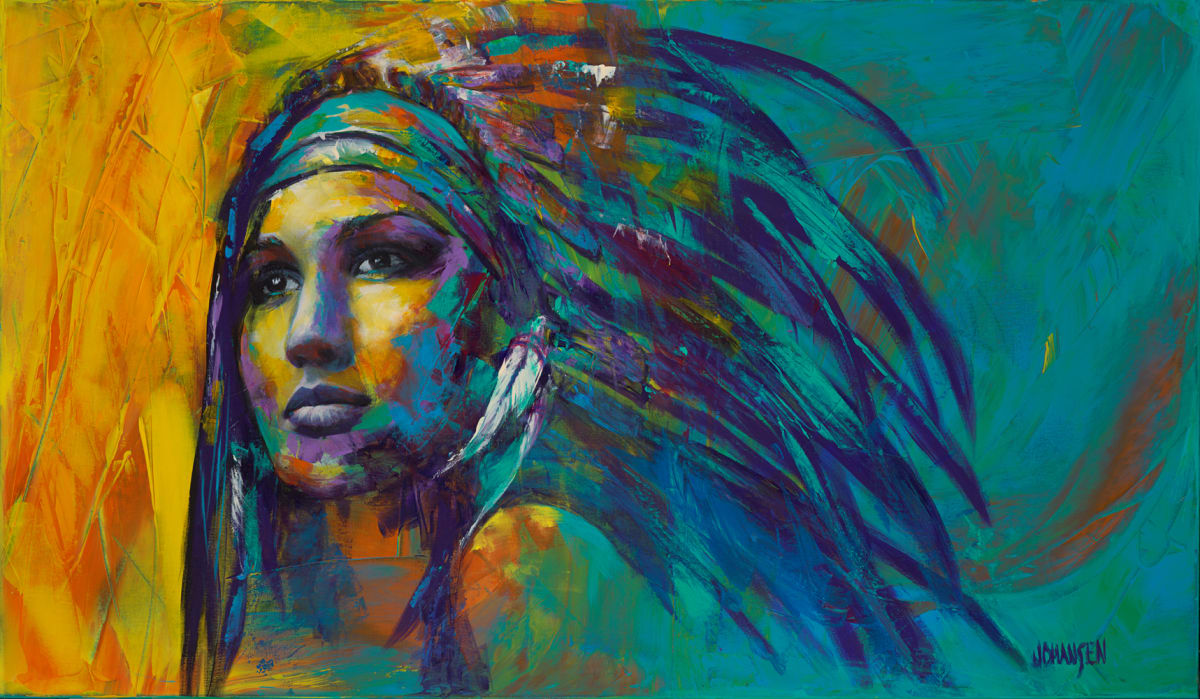 Forever Flowering | 28x48 by Jay Johansen 